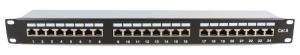 PP-007 MICROCONNECT 19in Ftp 6 Patch Panel24 Port Krone Idc Black Color                                                 