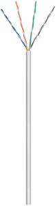 KAB008-100 MICROCONNECT U/UTP CAT5e 100m Grey PVC Solid AWG 24/1 Non-terminated  flexible data-/patchcable for Home/indoor using, packed in a box
