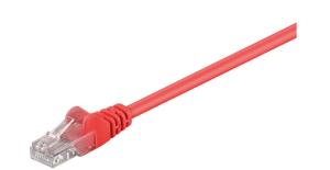 B-UTP515R MICROCONNECT U/UTP CAT5e 15M Red PVC