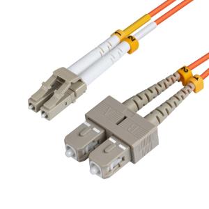 EU Product - LC/UPC-SC/UPC 1m OM2 Fire thumbnail