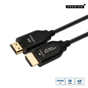 Premium High Speed Active  Optic HDMI 2.0 Cable 10m HDMI  2.0 4K 60Hz, 18Gbps Support: YUV4:4:4, EDID/HDCP2.2/HDR/ARC thumbnail