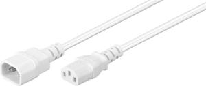 EU Product - Power Cord C13-C14 0.5m Whie thumbnail