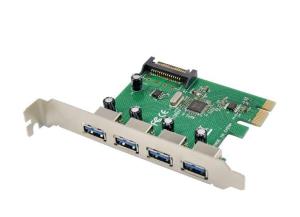 MC-USB3.0-T4B MICROCONNECT USB 3.0 4 port PCIe card