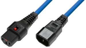 EU Product - Powercord C13 IEC Lock - C14 thumbnail