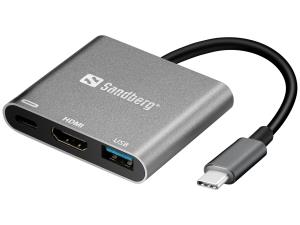 136-00 SANDBERG USB-C Mini Dock HDMI+USB