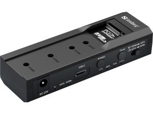 136-49 SANDBERG USB-3 Cloner+Dock M2+NVMe+SATA
