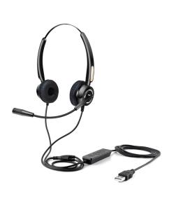 HBV01UF URBAN FACTORY MOVEE: OVER-THE-EAR USB WIRED HEADSET WITH REMOTE CONTROL