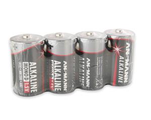 5015581 ANSMANN 1.5v Alkaline Battery 1x4                                                                           