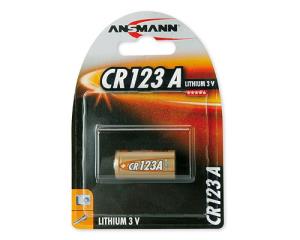 5020012 ANSMANN Battery - Lithium - Cr 123 A