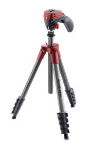 MKCOMPACTACN-RD MANFROTTO Manfrotto MKCOMPACTACN-RD tripod Digital/film cameras 3 leg(s) Red                                                                                    