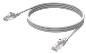 TC 0.5MCAT6 VISION Professional installation-grade Ethernet Network cable - LIFETIME WARRANTY - RJ-45 (M) to RJ-45 (M) - UTP - CAT 6 - 250 MHz - 24 AWG - booted - 50 cm - white
