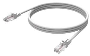 TC 1MCAT6 VISION Professional installation-grade Ethernet Network cable - LIFETIME WARRANTY - RJ-45 (M) to RJ-45 (M) - UTP - CAT 6 - 250 MHz - 24 AWG - booted - 1 m - white