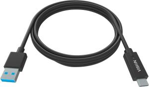 Professional - USB cable - USB Type A (M) to USB-C (M) - USB 3.1 - 2 m - black thumbnail