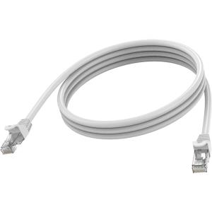 - Network cable - RJ-45 (M) to RJ-45 (M) - 2 m - 6.2 mm - STP - CAT 6a - molded, snagless - white thumbnail