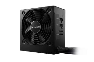 BN301 BE QUIET be quiet! SYSTEM POWER 9 500W PSU, 80 PLUS Bronze, Temperature-Controlled 120mm Fan, 2 Strong 12V-Rails, 3 Year Warranty