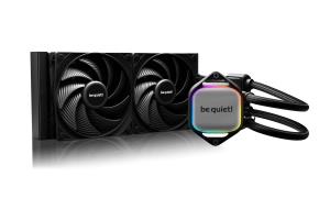 BW017 BE QUIET be quiet! Pure Loop 2 240mm AIO CPU Water Cooler, Universal Socket, 240mm Radiator, Pure Wings 3 120mm PWM high-speed fans, 2100RPM, ARGB, 3-year manufacturers warranty