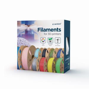 3DP-PETG1.75-01-W GEMBIRD Filamentcassette PETG wei 1.75mm 1kg schmale Spule