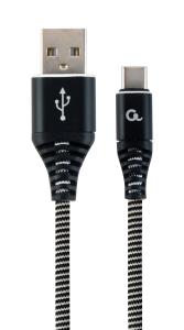 CC-USB2B-AMCM-2M-BW GEMBIRD Gembird CC-USB2B-AMCM-2M-BW USB cable USB 2.0 USB A USB C Black, White                                                                                