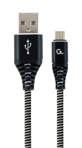 CC-USB2B-AMMBM-2M-BW GEMBIRD Cablexpert CC-USB2B-AMMBM-2M-BW USB cable USB 2.0 USB A Micro-USB B Black                           