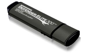 KDFE300-64G KANGURU SOLUTIONS - 64GB Kanguru Defender Elite300 (Encrypted USB 3.0  Flash Drive), FIPS 140-2 Level 2 mit aufgedruckter Seriennummer