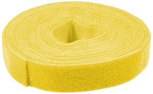 EU Product - Klettband,    gelb, Breite: 16 mm, auf Rolle, 4 m thumbnail