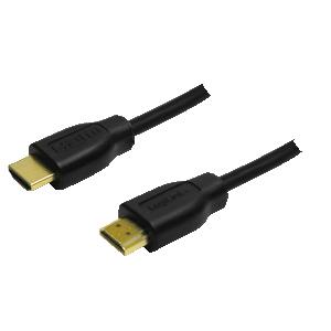 CH0037 LOGILINK 2m HDMI - 2 m - HDMI Typ A (Standard) - HDMI Typ A (Standard) - Schwarz