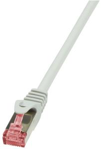 EU Product - Patchkabel CAT6   S/FTP AWG27 PIMF  1,00m grau thumbnail