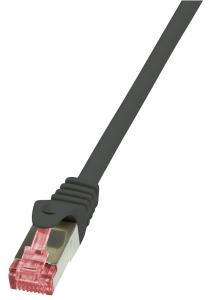 EU Product - Patchkabel CAT6   S/FTP AWG27 PIMF  1,00m schw. thumbnail