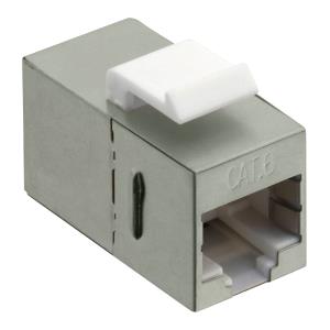EU Product - Keystone Kupplung 2X RJ45 STP 14,5mm, Cat.6, Metall thumbnail