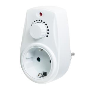EU Product - Steckdosenadapter mit Dimmer wei� thumbnail