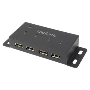 UA0141A LOGILINK UA0141A USB 2.0 HUB 4-Port 4xUSB 2.0 montierbar