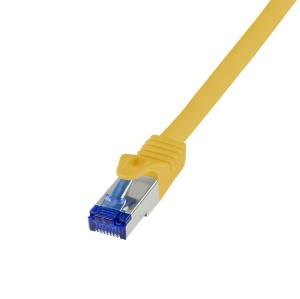 EU Product - Patchkabel Ultraflex, Cat.6A, S/FTP, gelb, 1 m thumbnail