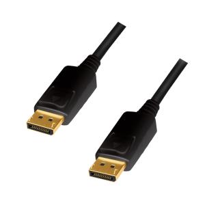 EU Product - DisplayPort 1.2 (ST-ST) 2m Anschlusskabel 4K 60Hz Schwarz thumbnail