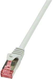 EU Product - Patchkabel CAT6   S/FTP AWG27 PIMF  0,25m grau thumbnail