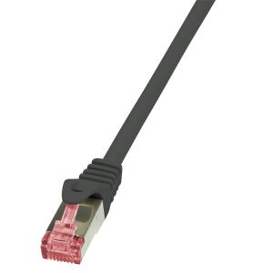 EU Product - Patchkabel CAT6   S/FTP AWG27 PIMF  0,50m schw. thumbnail