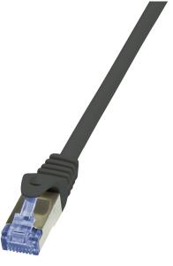 EU Product - Patchkabel CAT6A  S/FTP AWG26 PIMF  2,00m schw. thumbnail
