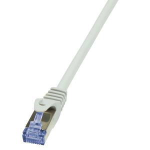 EU Product - Patchkabel CAT6A  S/FTP AWG26 PIMF 10,00m grau thumbnail