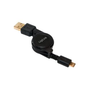 EU Product - USB Kabel A -> micro B St/St retractable - Cable - Digital thumbnail