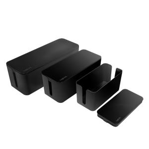 EU Product - Kabelbox-Set, 3 Gr��en, schwarz thumbnail