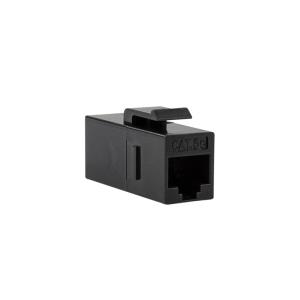 EU Product - Keystone Kupplung 2X RJ45 UTP     , Cat.5e, schwarz thumbnail