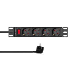EU Product - Steckdosenleiste 4-fach mit Schalter,10