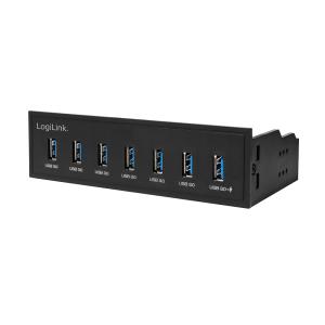 EU Product - USB HUB 3.0, 7-Port, 5,25