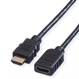 11.99.5575 VALUE Value HDMI High Speed Cable + Ethernet, M/F 2 m                                                                                                       