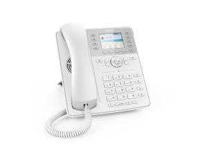 00004396 SNOM D735 - IP Phone - White - Wired handset - In-band - Out-of band - SIP info - 1000 entries - Tone