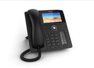 00004349 SNOM D785 - IP Phone - Black - Wired handset - In-band - Out-of band - SIP info - 12 lines - 10000 entries
