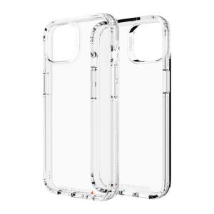 702008195 ZAGG Gear4 Crystal Palace - Back cover for mobile phone - polycarbonate, D3O, thermoplastic polyurethane (TPU), RepelFlex coating - clear - for Apple iPhone 13