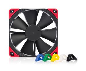 NF-F12 PWM CH.BK.S NOCTUA NF-F12 PWM chromax.black.swap - Fan - 12 cm - 300 RPM - 1500 RPM - 93.4 m?/h - Black