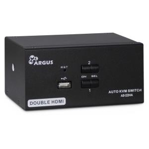 EU Product - KVM Switch AS-22HA HDMI, 2 Port, Metall thumbnail