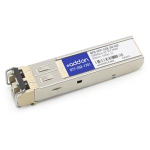 QFX-SFP-1GE-SX-AO ADDON NETWORKS Juniper Networks QFX-SFP-1GE-SX Compatible TAA Compliant 1000Base-SX SFP Transceiver (MMF; 850nm; 550m; LC)