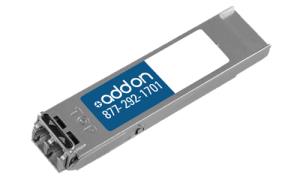 AddOn Extreme 10301 Compatible SFP+ Transceiver - SFP+ transceiver module - 10 GigE - 10GBase-SR - LC multi-mode - up to 300 m - 850 nm thumbnail